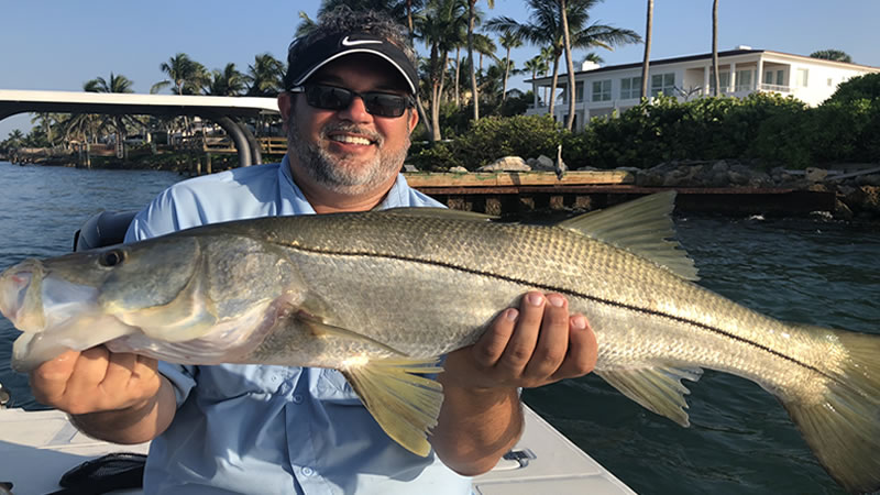Stuart Snook Fishing Charter While Visiting Florida