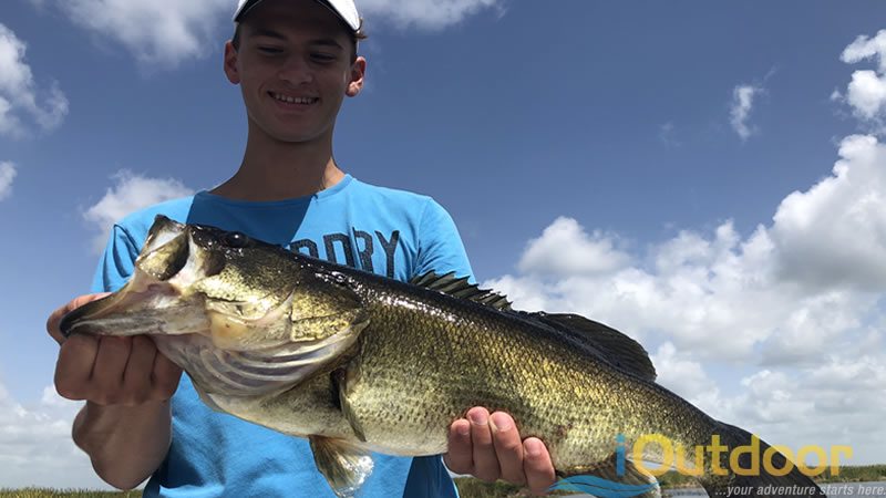 Summer Trophy Bass Fishing Charter in Florida