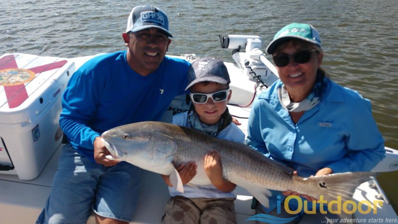 Family Redfish Fishing Charter in New Smyrna Beach, FL