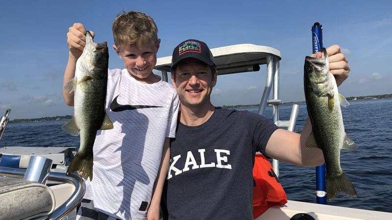 First Florida Bass Fishing Charter in Central Florida for Largemouth Bass